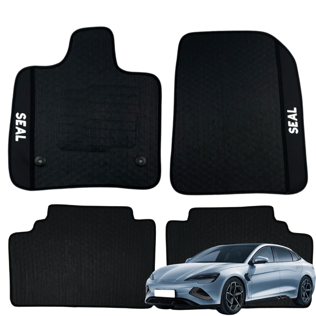 Jogo de Tapete Emborrachado Para BYD Seal 2022 2023 2024 2025 2026 Kit Automotiv