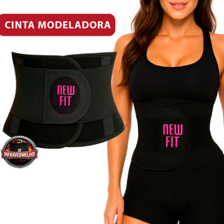 Cinta Modeladora de Abdominal feminina Redutora de medidas  Infravermelho pós-cirúrgica em Oferta na Shopee