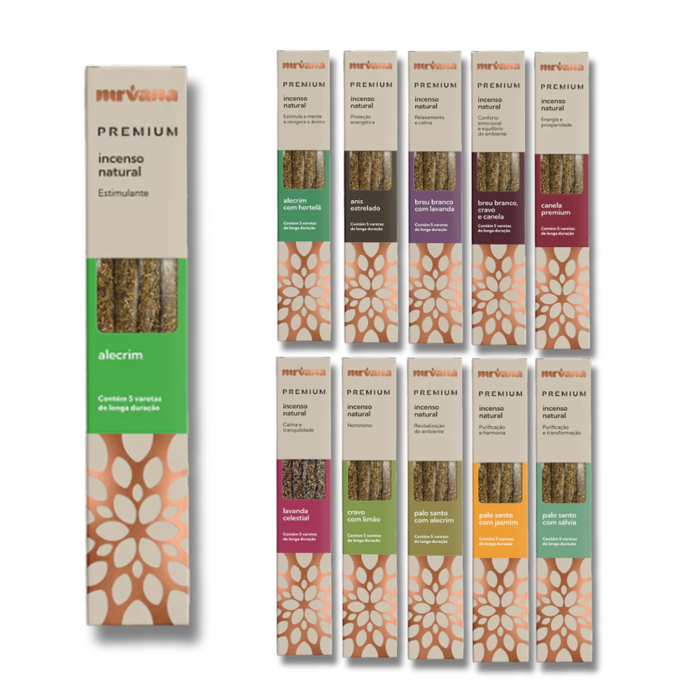 Imagem Incenso Nirvana Premium - 100% natural - Artesanal