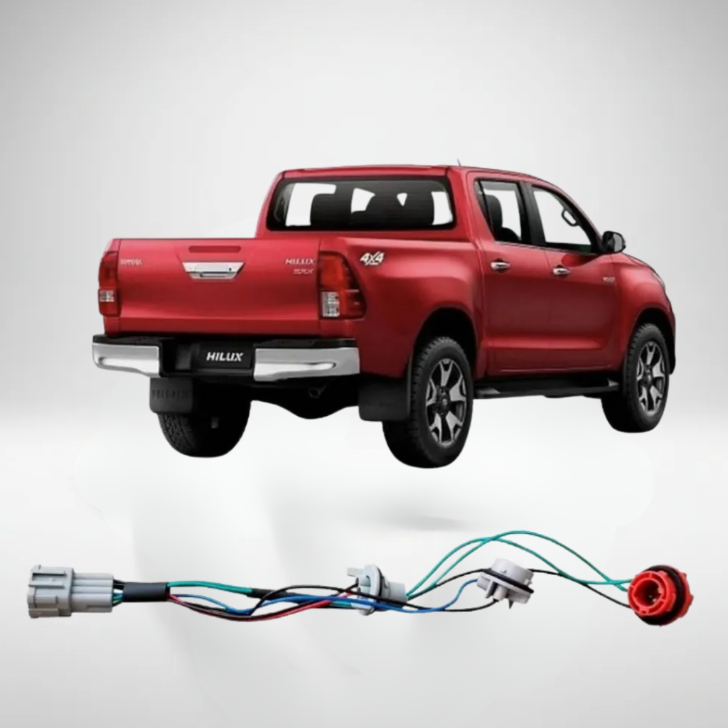 Chicote Lanterna Traseira Hilux 2005 2006 2007 2008 2009 2010 2011 2012 2013 201