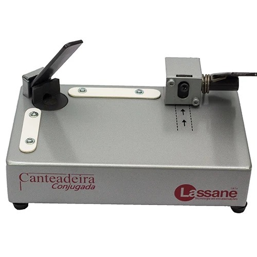 Canteadeira E Furadora Ovóide Lassane Conjugada Cinza 5 Folhas