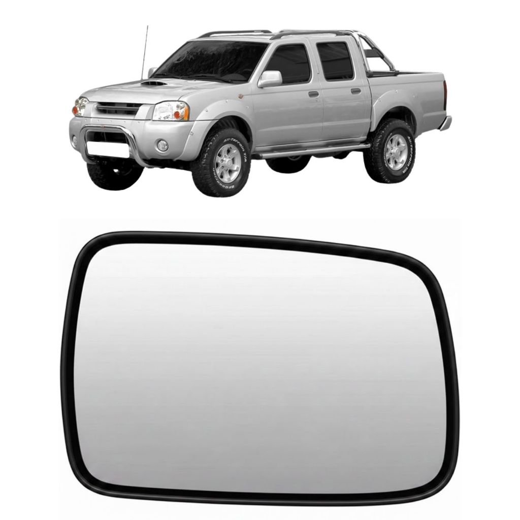 Lente Retrovisor Convexo Frontier 2002 a 2009 S/ Base