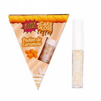 Gloss Labial Cake Gloss Super Poderes Sabores Doces