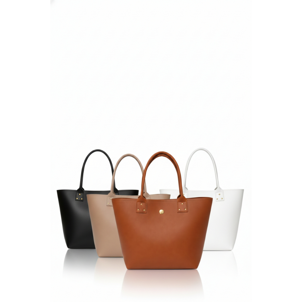 Bolsa Sacola Feminina Grande de Ombro Espaçosa e Elegante para Trabalho, Praia e Dia a Dia