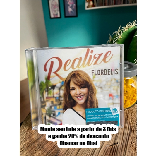 Cd Flordelis Realize Fica Em Paz Fogo 2017 Brasil Lacrado