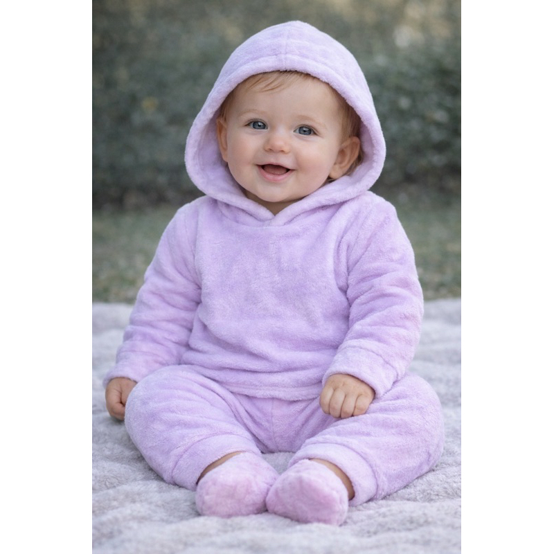 Conjunto Bebê Peluciado Luxo