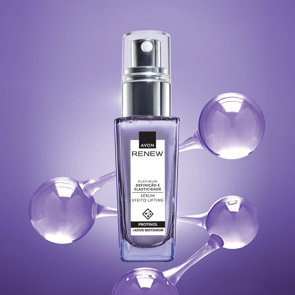 Sérum Efeito Lifting Renew Platinum Sérum Lift & Firmeza 30ml | Definição e Elasticidade | Levanta, Contorna e Suaviza