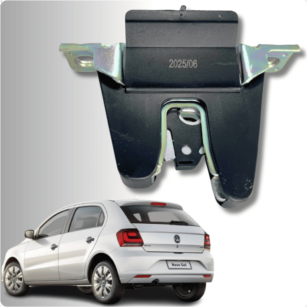 Fechadura Trinco Trava Mecânica Interna Porta Malas Tampa Traseira Volkswagen Gol G5 G6 2008 A 2016