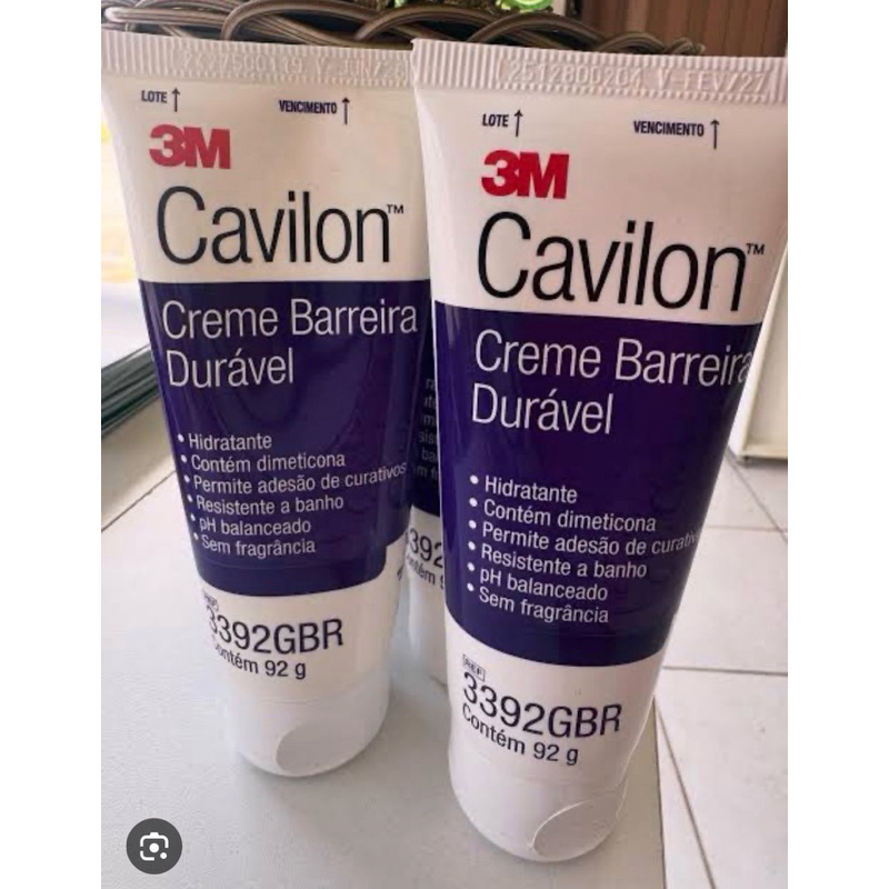 2 unidades Cavilon Creme Barreira Durável 92g em Oferta na Shopee
