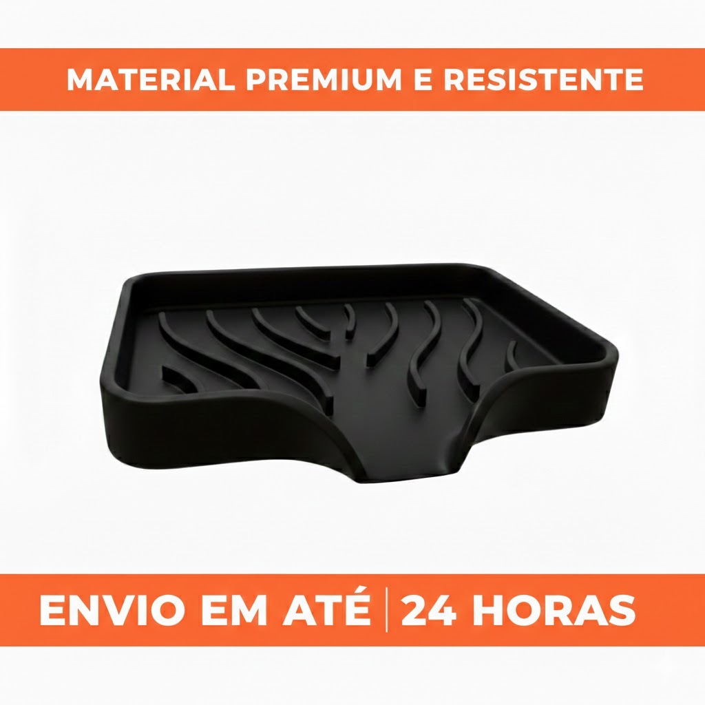 Saboneteira Drenável Estilosa Minimalista + gancho pendurar Toalhas rosto banho em Oferta na Shopee