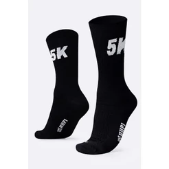 Meia para Corrida HUPI 5K Preto Tamanho 36-42