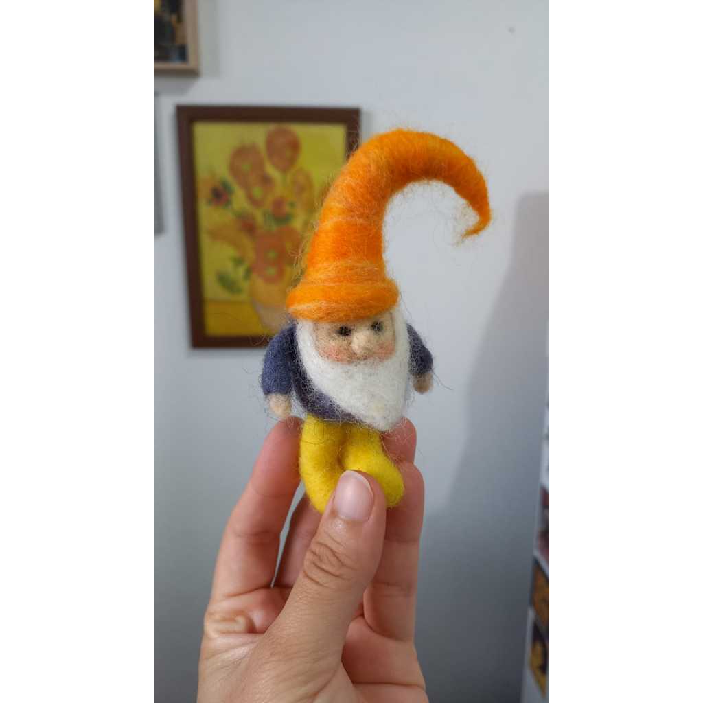 Duende Gnomo de Botas Amarelas