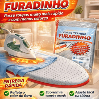 Forro Térmico Capa para Tábua Passar Roupa Aluminizada Acolchoada Com Espuma Passar Roupas Algodão em Oferta na Shopee