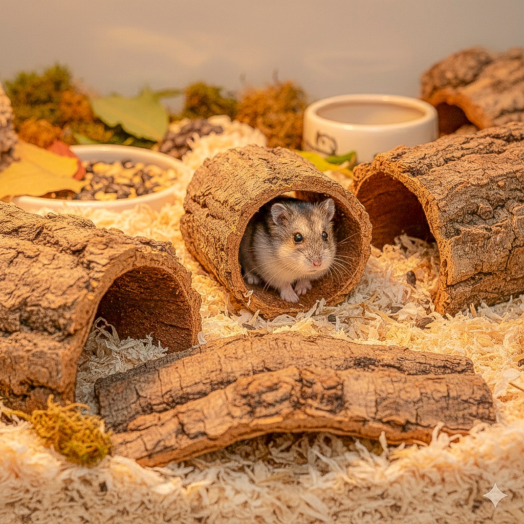 Cork Bark - 2 unidades - Terrarios e Pets Tronco oco em Oferta na Shopee