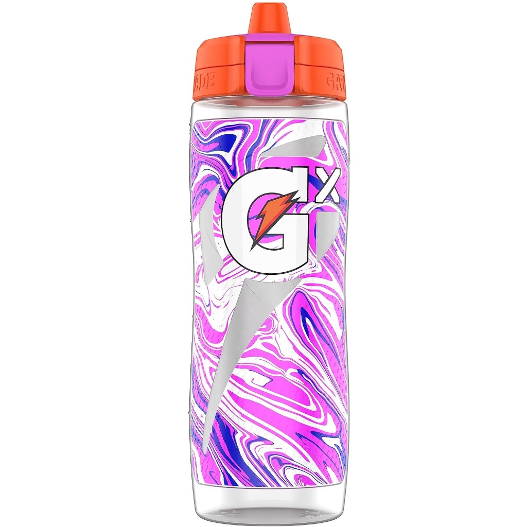 Garrafa Gatorade Gx Bottle 30 Oz 887 Ml - Marble Pink