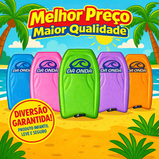 Prancha Surf BodyBoard Infantil Com Leash Praia Piscina em Oferta na Shopee