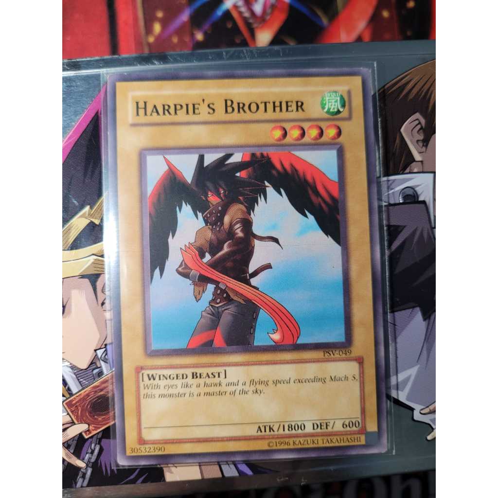 Harpie's Brother - Irmão da Harpia - Raridade COMUM - Yugioh! Original Konami!