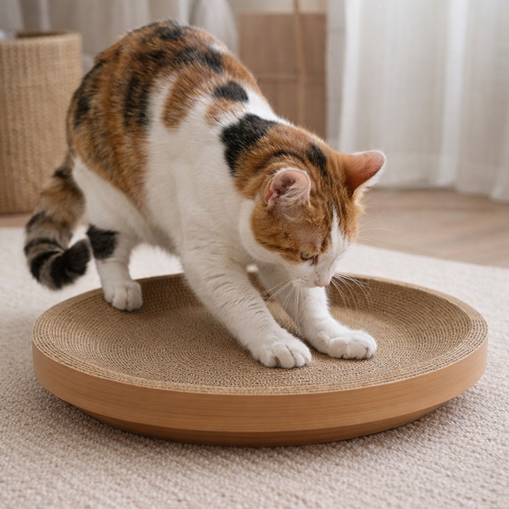 Cama Arranhadora para Gatos em Papelão Rígido em Oferta na Shopee