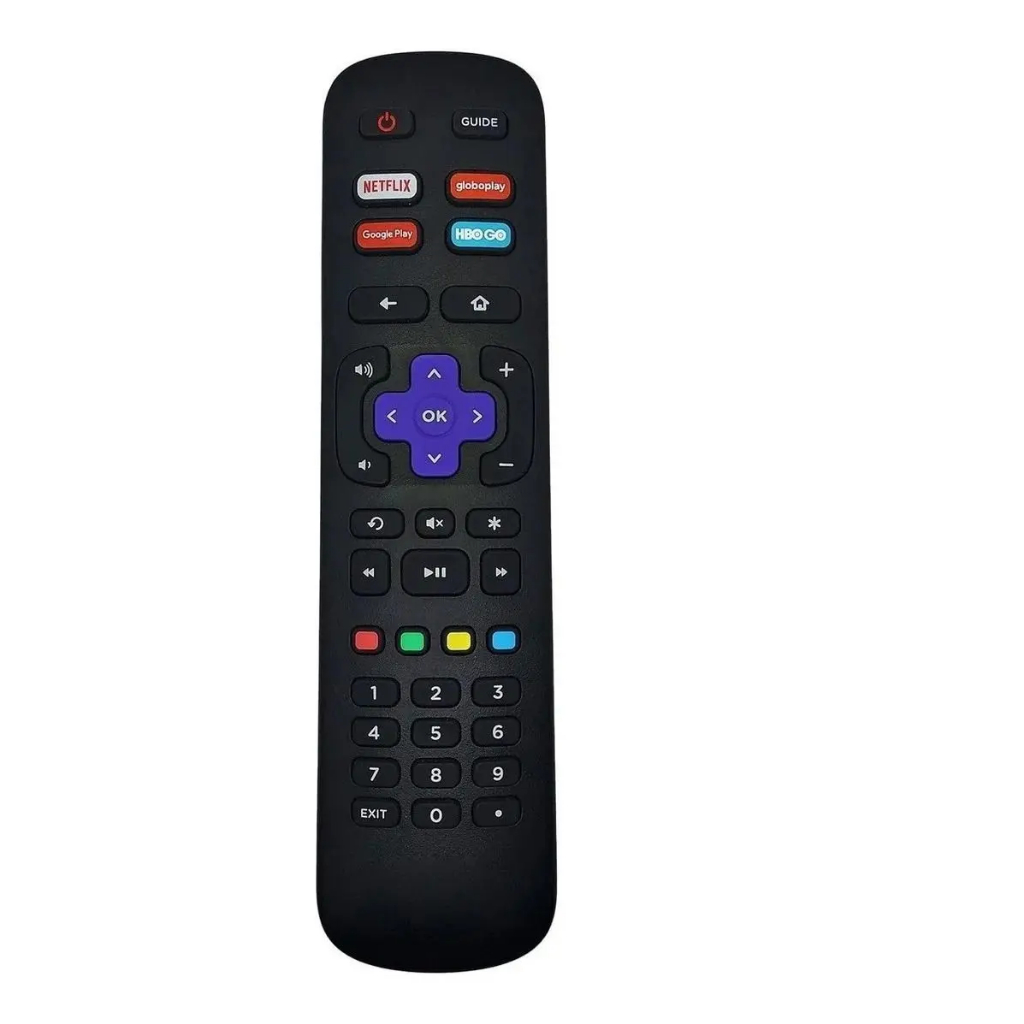 Controle Remoto Compatível TV Philco Roku Tv Netflix Hbo Google Globoplay PTV32RCG70BLH