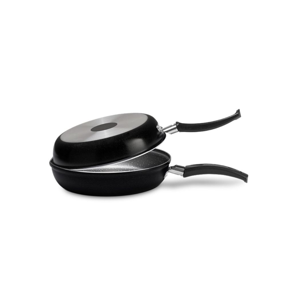 Omeleteira Brinox Ceramic Life Naturalle Ø14cm 400ml Preto Ebony