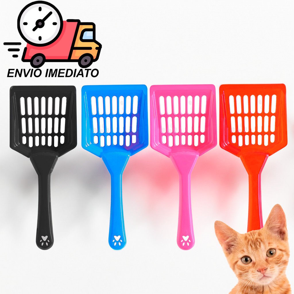 Pazinha Coletora Para Fezes Gato Cachorro Pá Higiênica Para Caixa De Areia Gato em Oferta na Shopee