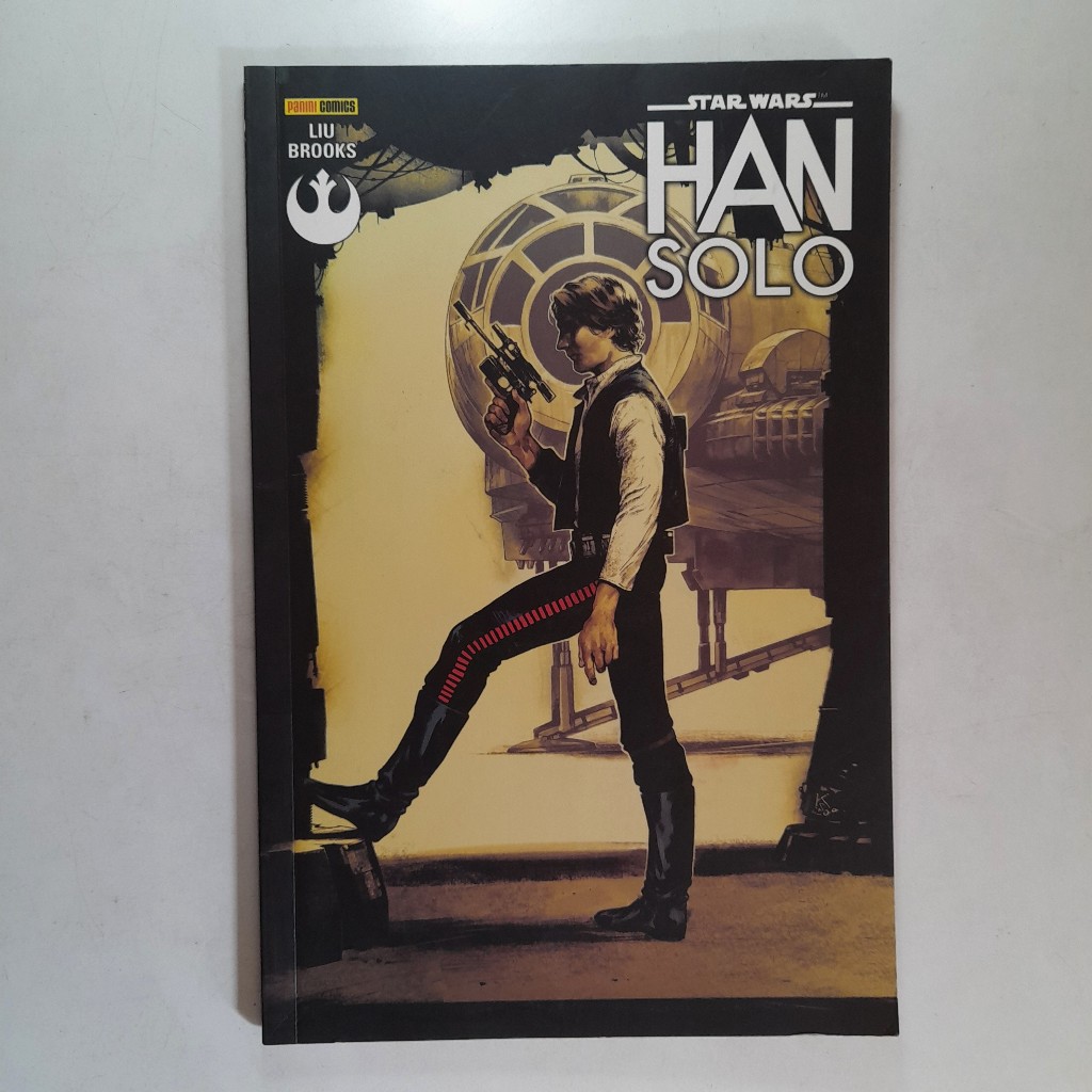 Revista em quadrinhos Star Wars Han Solo, Marjorie Liu, 116 páginas. Disney/Panini