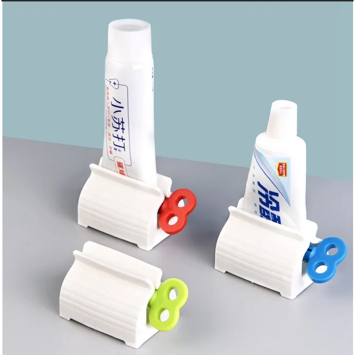 kit1/2/3 Espremedor Pasta Dente Suporte Dispenser Tubo Creme Dental Pomada design compacto, uso versátil