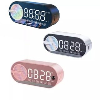Caixa de som Radio Retro com Relógio e Exibição de hora Bluetooth Portátil AD-521 FALADOR COM CLOCK FM Original  Altomex em Oferta na Shopee