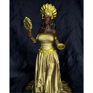 Estátua/Escultura Imagem Orixá Oxum Realista em Oferta na Shopee