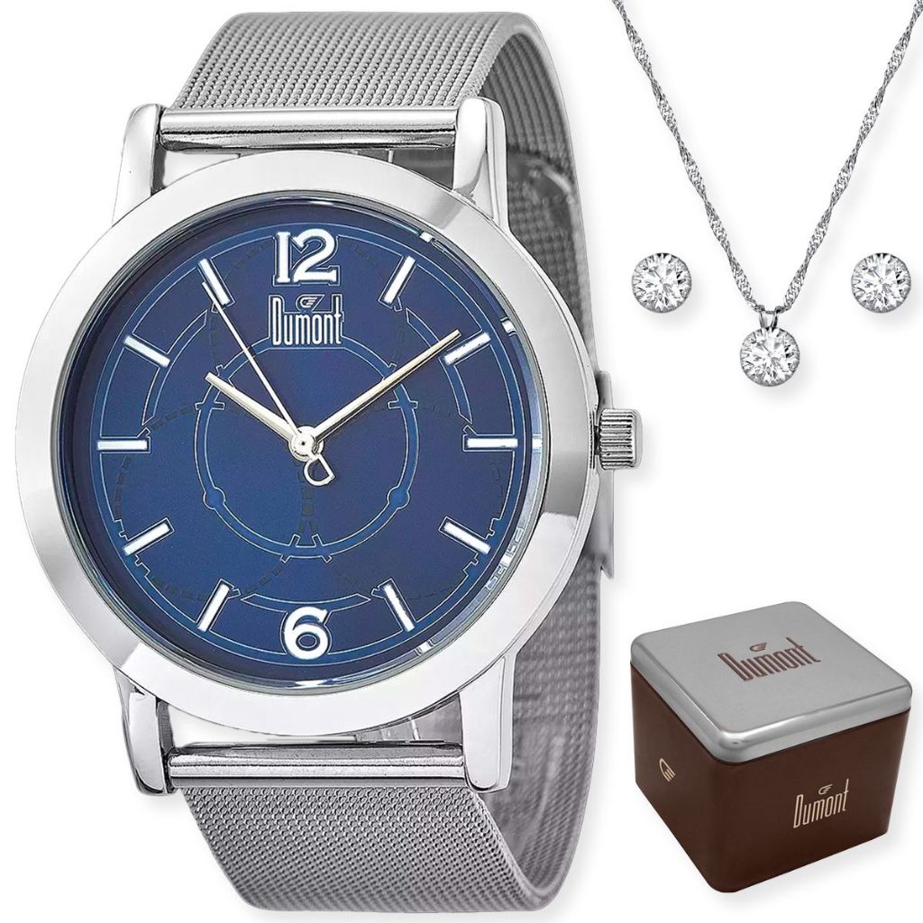 Relogio Dumont Dugl30Ai/K3M em Oferta na Shopee