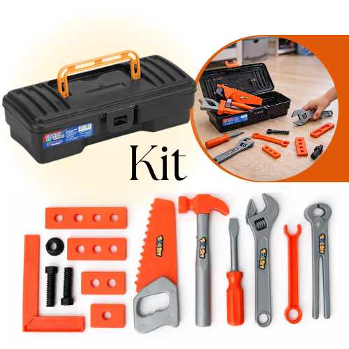 Kit Ferramentas Infantil Grande – Brinquedo Educativo Criança