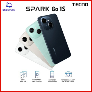 Tecno Spark Go 1S 4G, Modelo 2026, e Spark Go 1, 64GB e 3GB RAM, Bateria 5000MAH, VERSÃO GLOBAL, NOVO/LACRADO em Oferta na Shopee