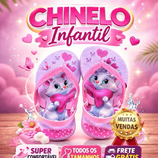 Chinelo infantil baby com Elastico Ursinha slid chinelo menina menino REF.15 em Oferta na Shopee