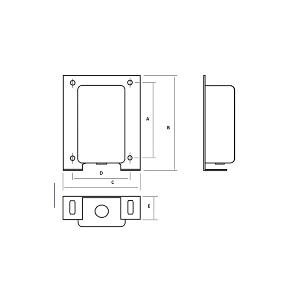 Caneca Vertical 25,4 Mm 1 Pol. T76 Transformador Kit 04 Pçs