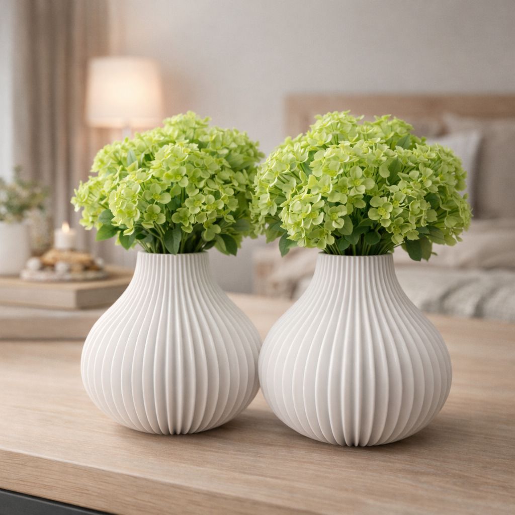 Vasos Decorativo KIT  com 2 Moderno Minimalista  Elegante, Leve Decoração Sala, Quarto e Escritório em Oferta na Shopee