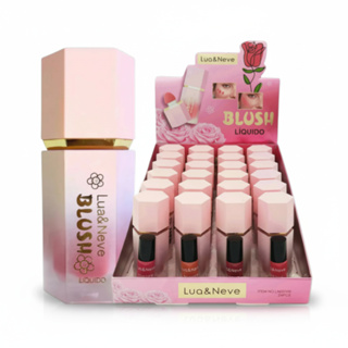 Blush Líquido com Esponjinha Lua & Neve | Efeito Natural Alta Pigmentação em Oferta na Shopee
