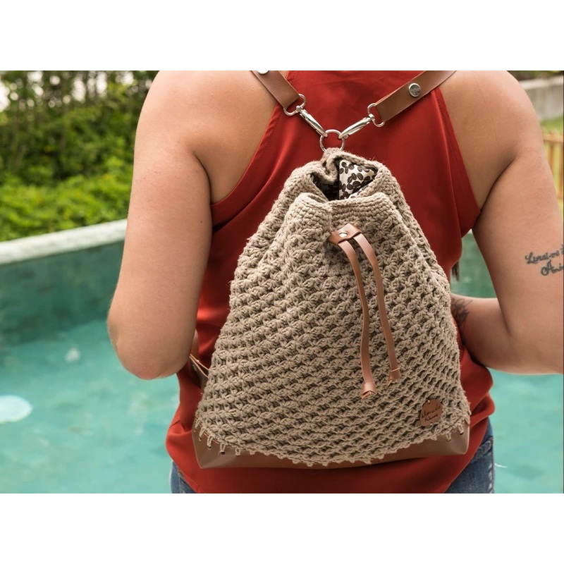 Barbante EuroRoma Nº 6 600g 610m Sustentável 85% Algodão Reciclado - Tapetes, Sousplat, Bolsas