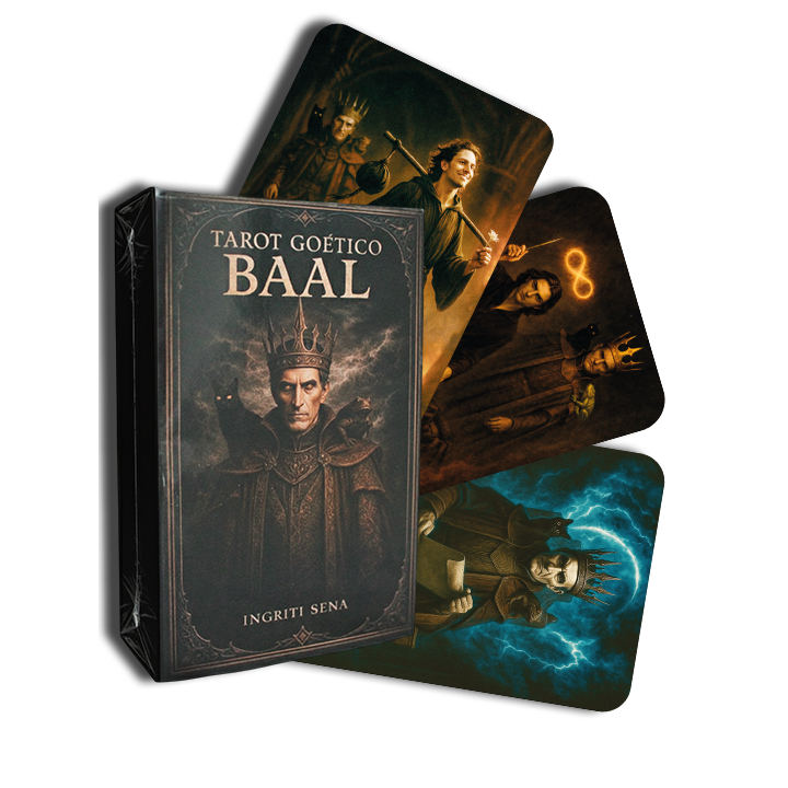 Tarot Goético de Baal em Oferta na Shopee