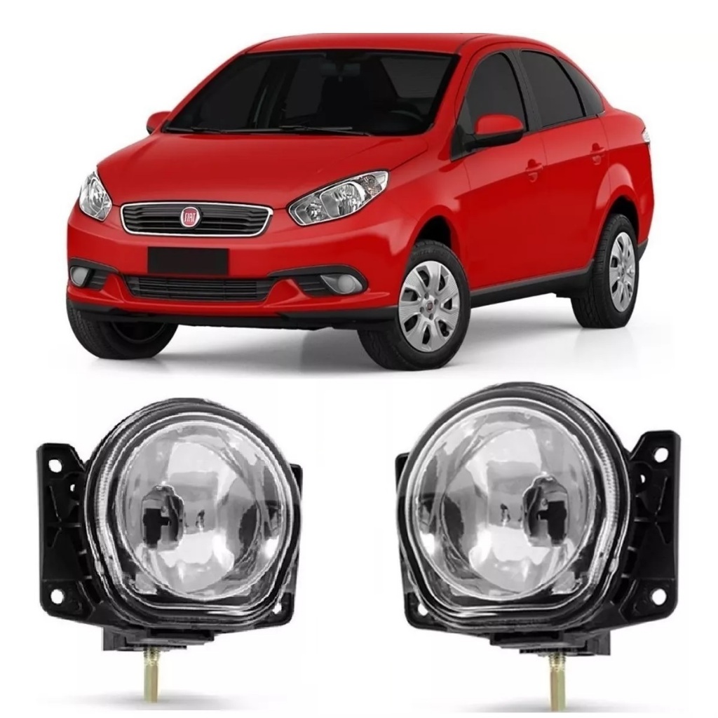 Farol Milha Fiat Siena 2004 2005 2006 2007 2008 2009 2010 2011 2012 2013 2014