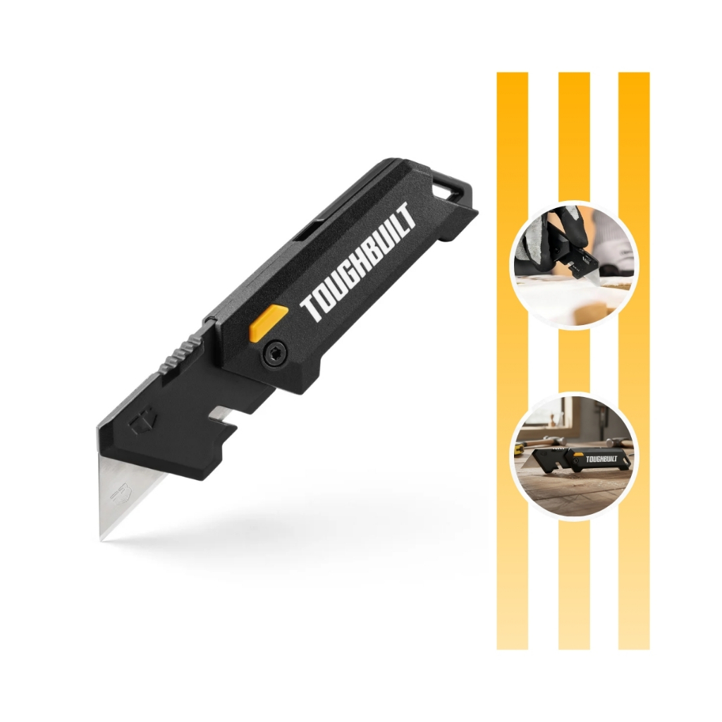 Estilete Dobrável Compacto Utilitário TB H4 12 C Toughbuilt em Oferta na Shopee