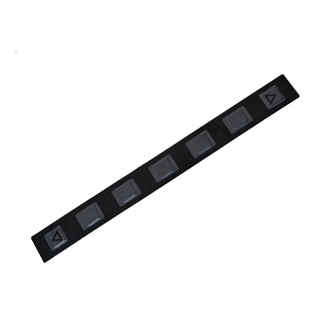 Membrana Para Cnc Fanuc 7 Teclas 200mm Romi S/Flat