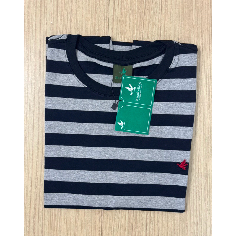 Detalhes do camiste  listrado peruana masculino brooksfid 40.1