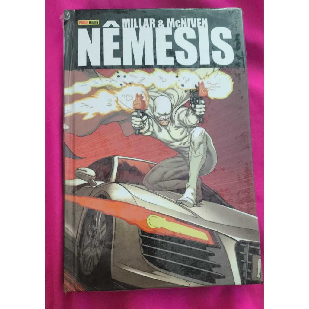 Nêmesis - Mark Millar E Steve Mcniven, novo e lacrado, capa dura, Panini, ano 2013