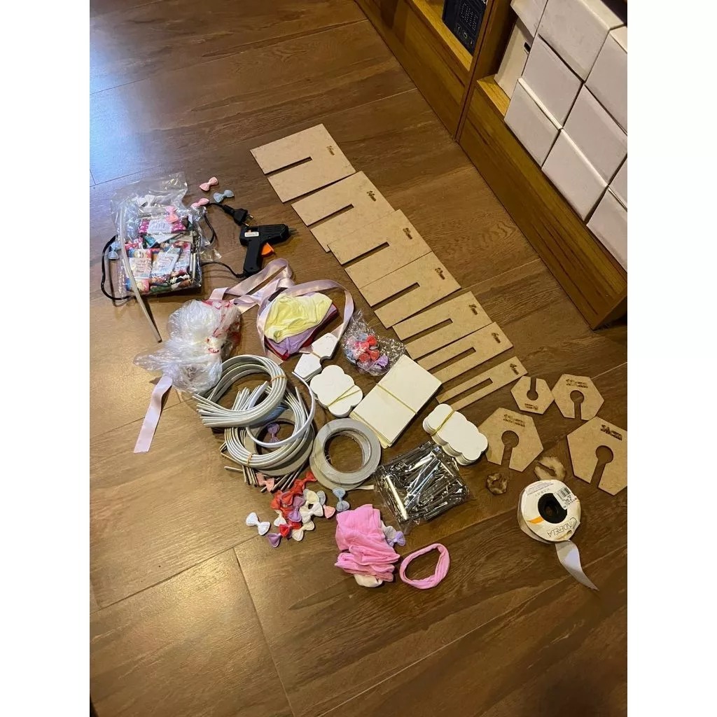 Kit Premium para Criação de Laços com Gabarito - Para Artesanato e Acessórios Pet