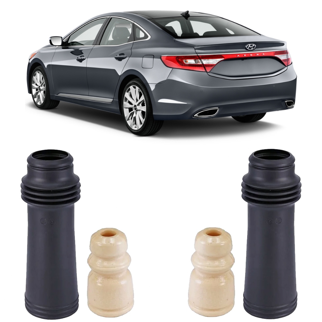 Kit Batente Amortecedor Traseiro Hyundai Azera 2013 até 2016