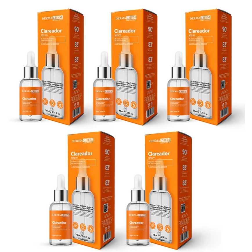 KIR 05 SÉRUM CLEAR EFEITO CLAREADOR DERMACHEM 30ML ORIGINAL em Oferta na Shopee