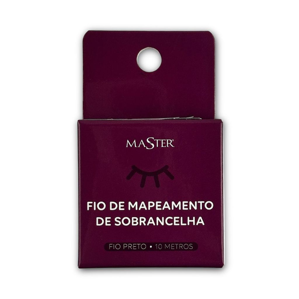 Fio De Mapeamento Para Sobrancelhas Master Preto 10m Pro