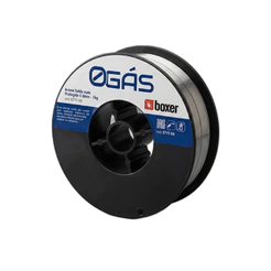 Arame Mig Zero Sem Gás 0.8mm 1kg Boxer P/ Maquina De Solda