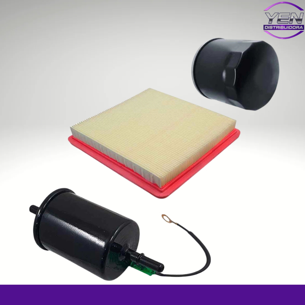 Kit Filtros Chery QQ 1.1 2011 a 2015 Ar Óleo Combustível YEN Novo em Oferta na Shopee