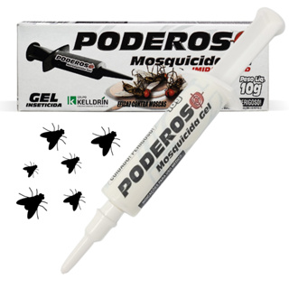 Gel Inseticida Poderoso Kelldrin Controle de Moscas Uso Doméstico Interno Seringa 10g em Oferta na Shopee